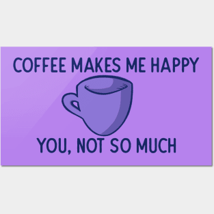 I love coffee Posters and Art